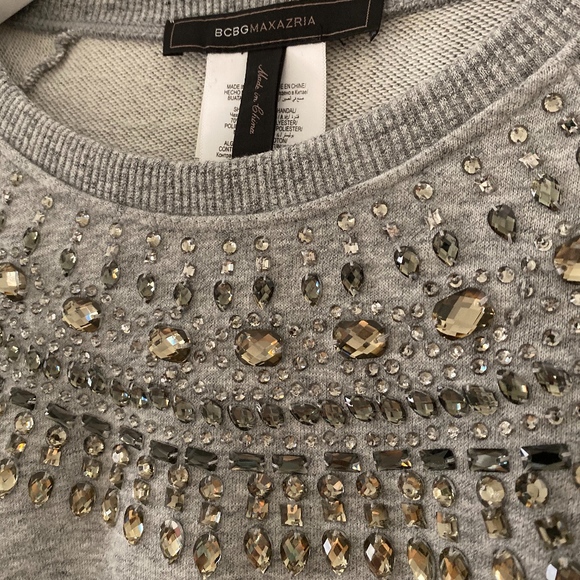 BCBG MAXAZRIA Asten Bead Embellished Sweater - Picture 5 of 8
